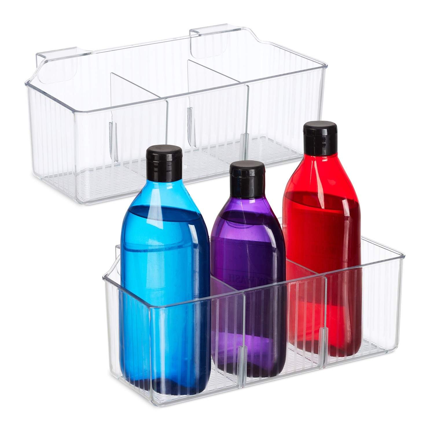 Hængende dørorganisatorer, 3-slot opbevaringskurvesæt