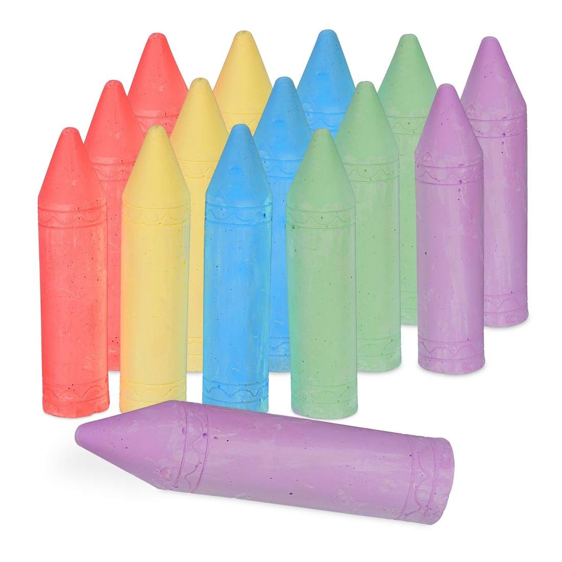 Stort kritset i ljusa färger – 15 stycken | Hem & Hobby | Pryloteket
