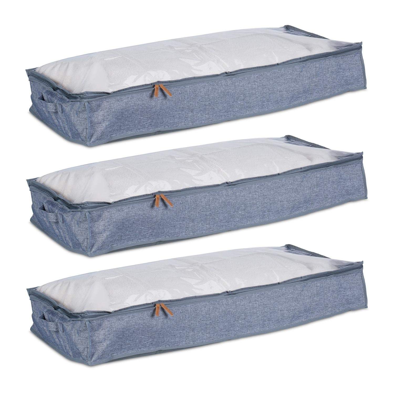 Förvaringspåsar under säng – hopfällbara, dammtäta, genomskinliga fönster | Hem & Hobby | Pryloteket