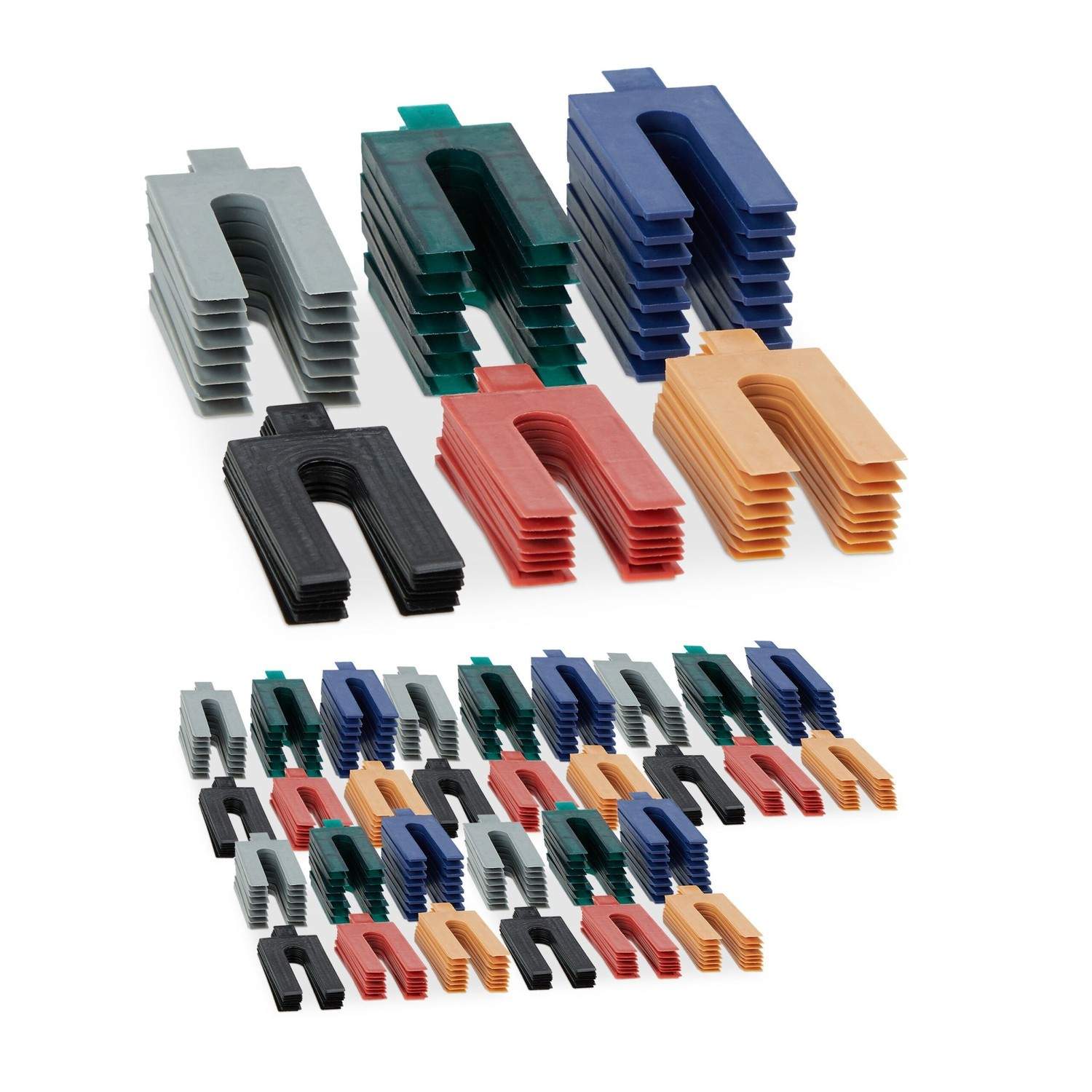 Plastdistansplattor – 288-pack, 6 tjockleksalternativ | Hem & Hobby | Pryloteket