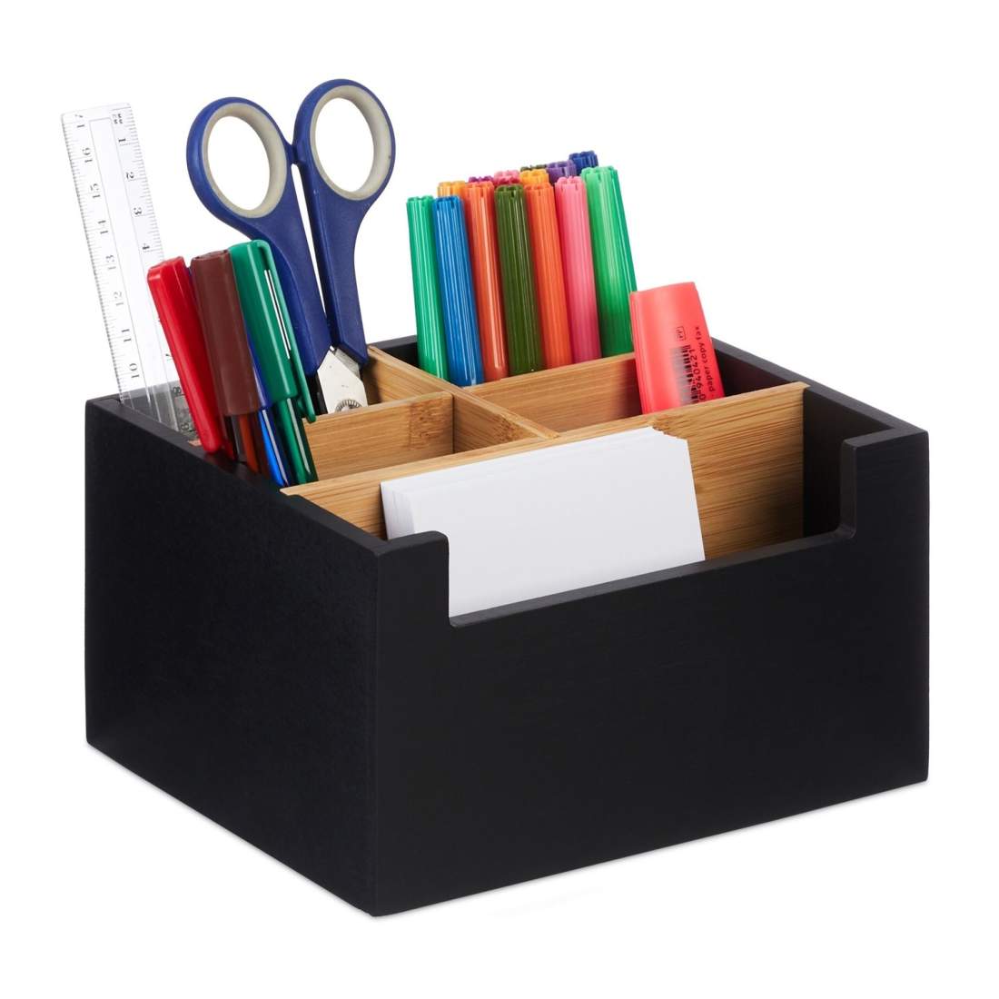Bambu Desk Organizer – lagringslösning för 5 platser | Hem & Hobby | Pryloteket