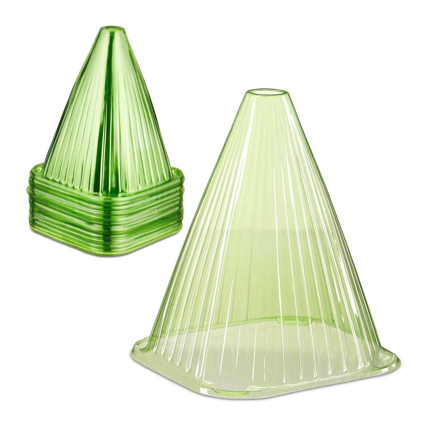 Gröna växtskyddskottar – Set med 80 st, PVC-överdrag | Hem & Hobby | Pryloteket