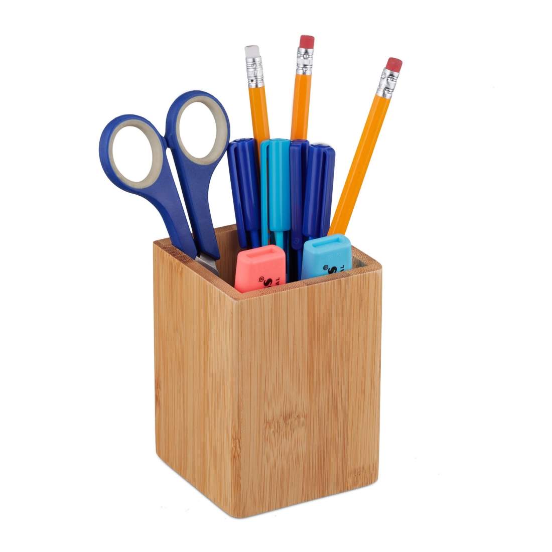 Bambu Desk Organizer – Tidy Pen & Makeup Hållare | Hem & Hobby | Pryloteket