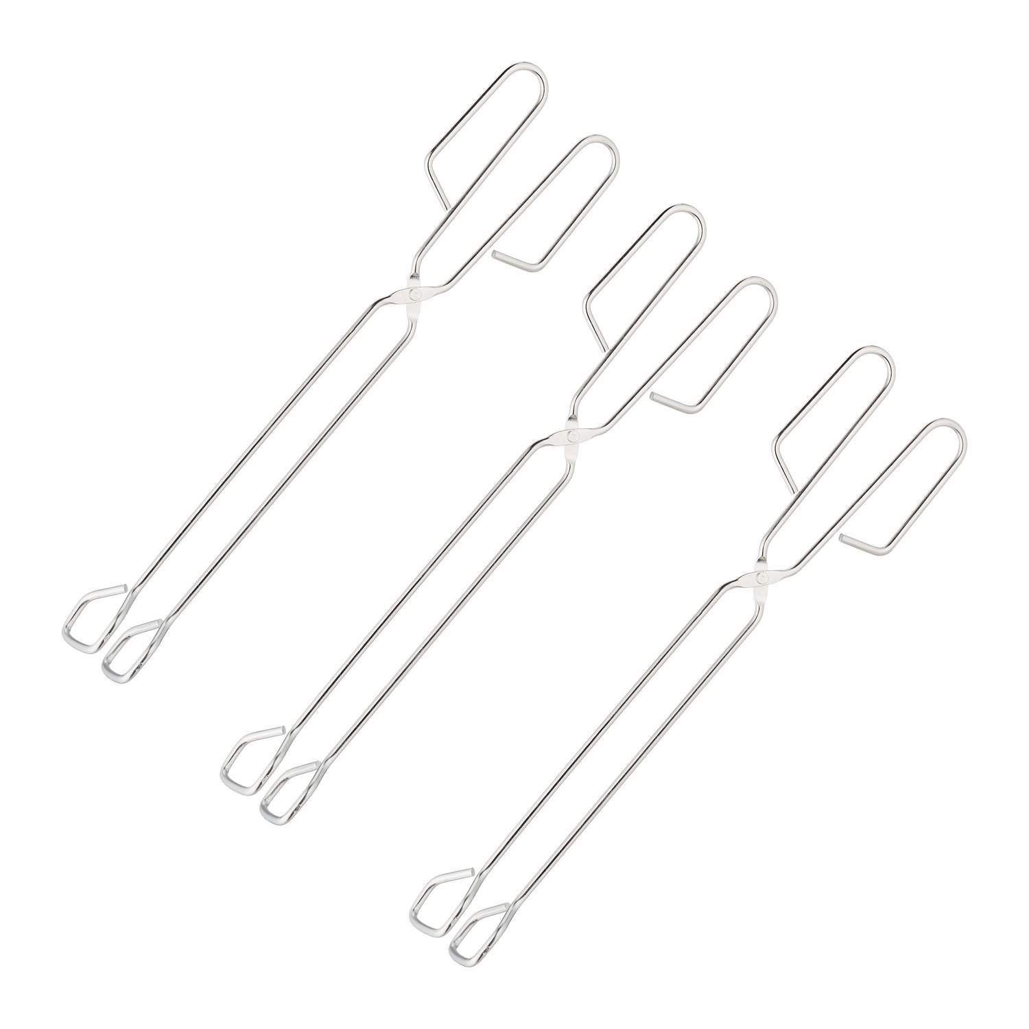 Kogetang i rustfrit stål – varmebestandig, 3-pak