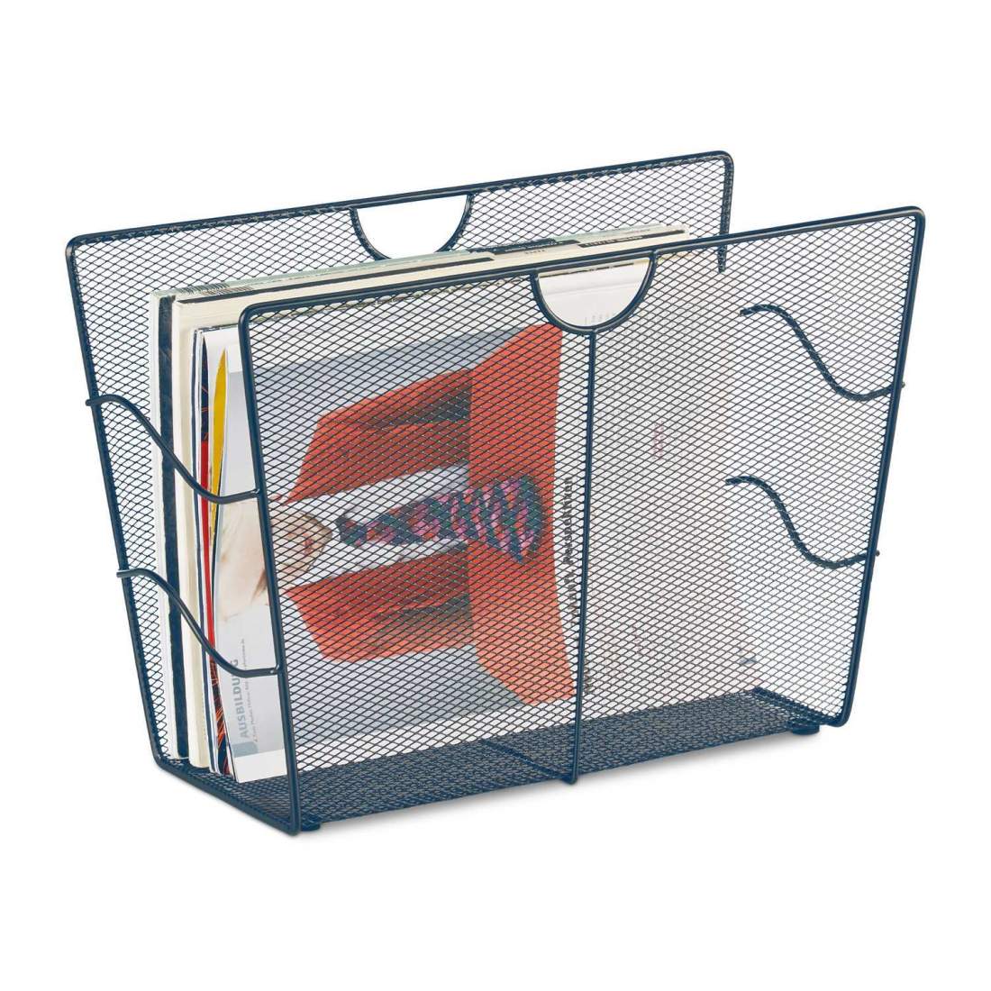 Mesh Metal Magazine Stand – Snygg och platsbesparande | Hem & Hobby | Pryloteket