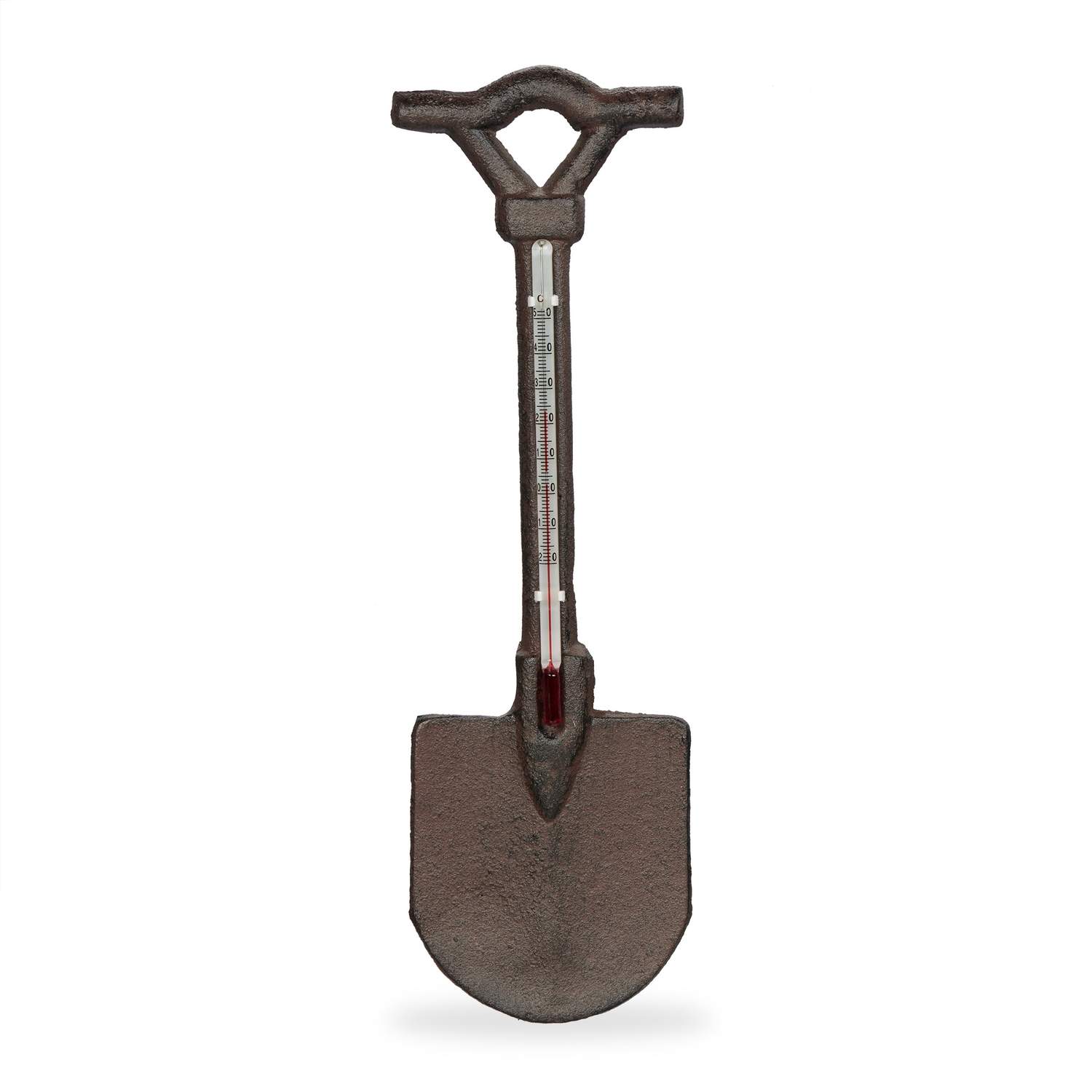 Udendørs støbejerns spadetermometer – vejrbestandigt design