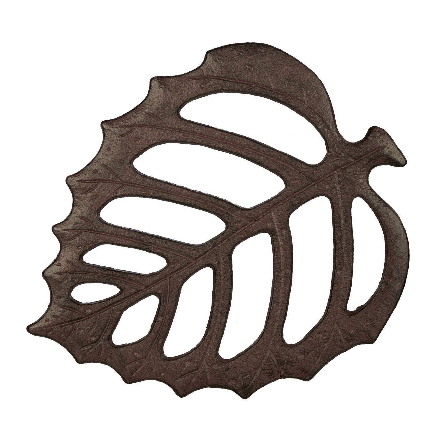 Lövformad trädgårdsstegsten – hållbart gjutjärn | Hem & Hobby | Pryloteket