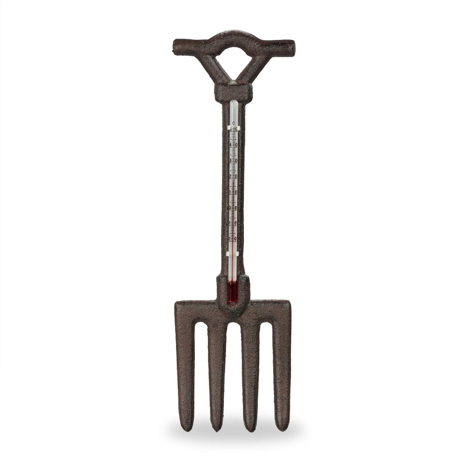 Antik gjutjärn utomhustermometer – Pitchfork Design | Hem & Hobby | Pryloteket