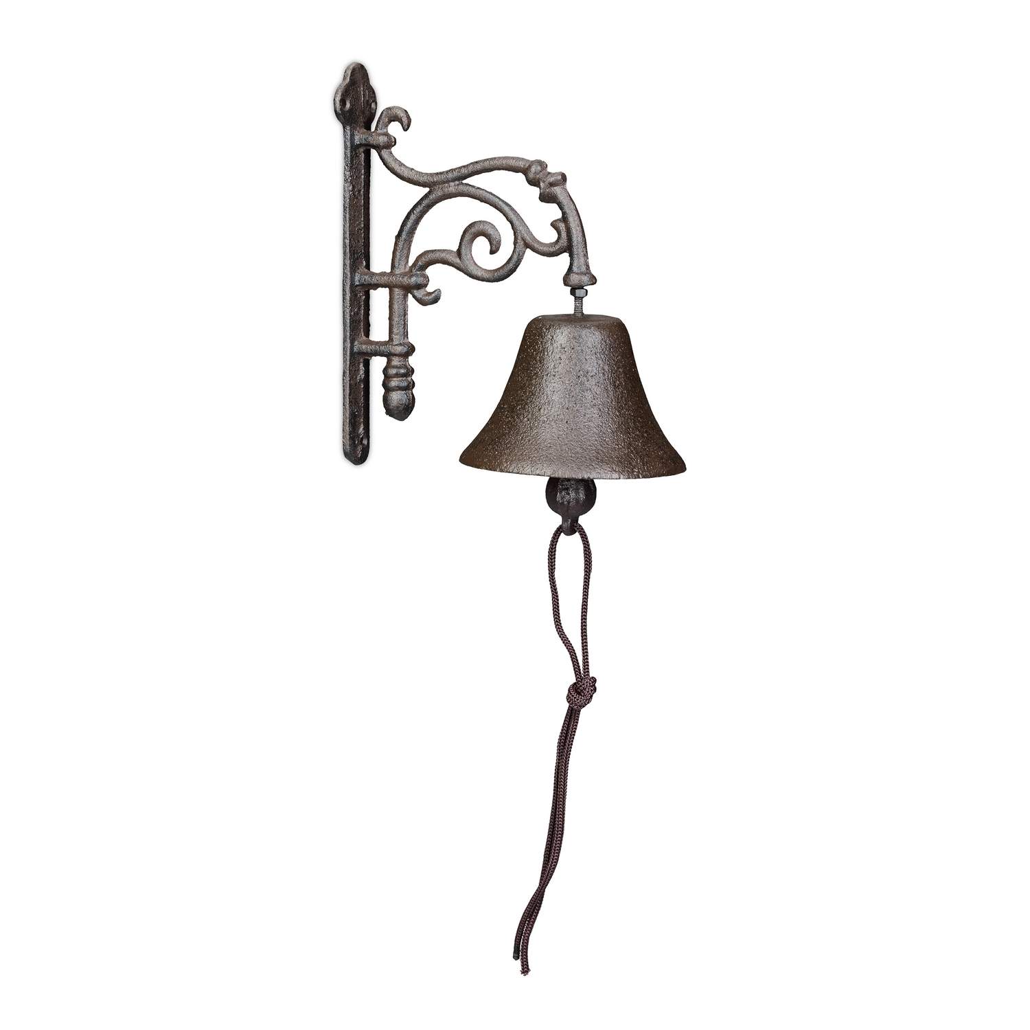 Støbejernsdørklokke – vintagestil til entré