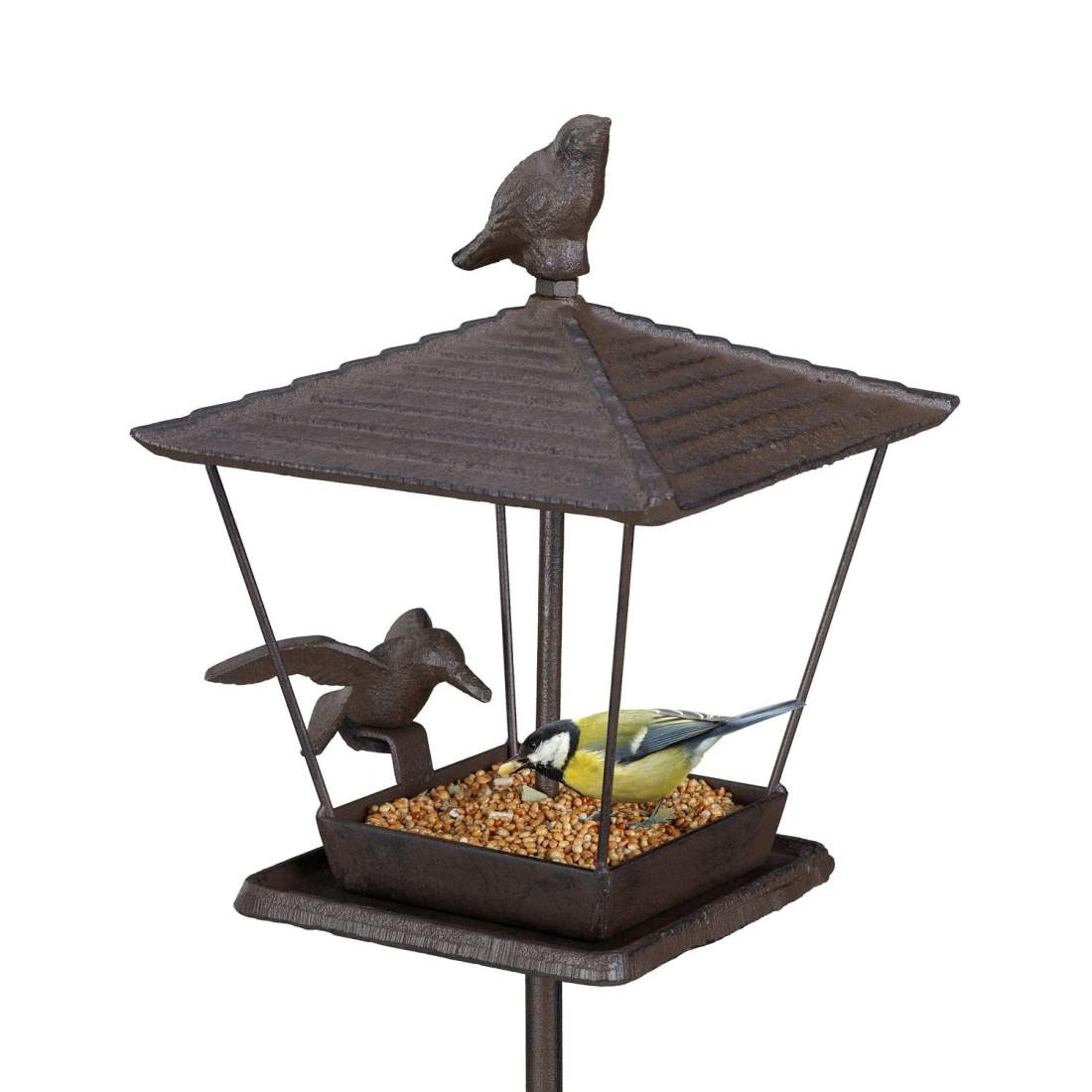 Fågelmatare med markspets – gjutjärnsstation | Hem & Hobby | Pryloteket