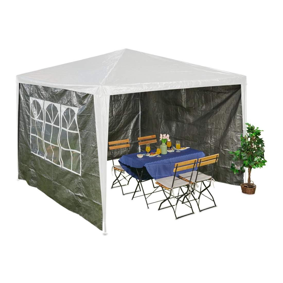 Gazebo sidopaneler – väderbeständig, rivbeständig | Hem & Hobby | Pryloteket