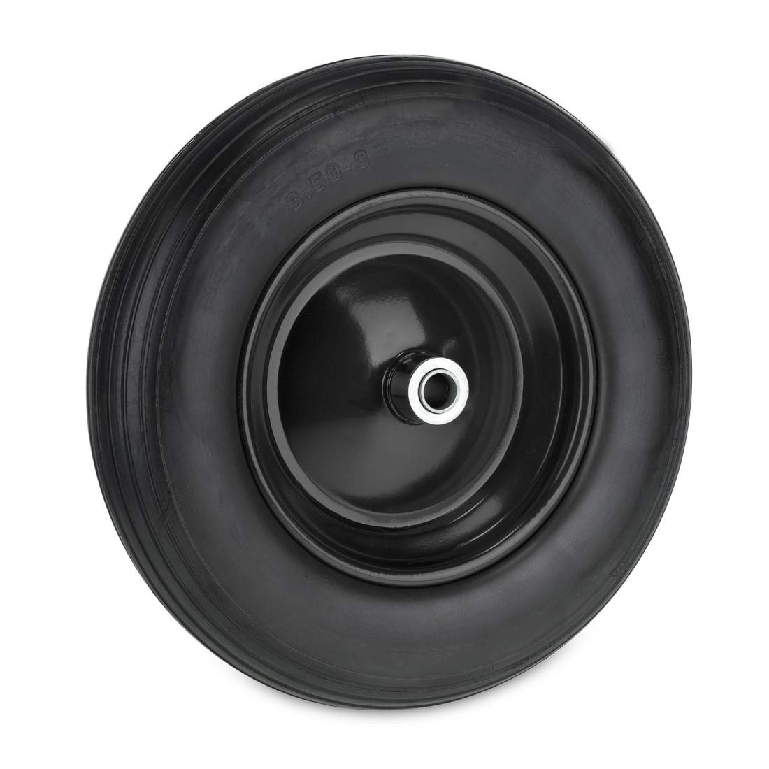 Punkteringssäkert skottkärrahjul – massivt gummi, stålcentrum | Hem & Hobby | Pryloteket