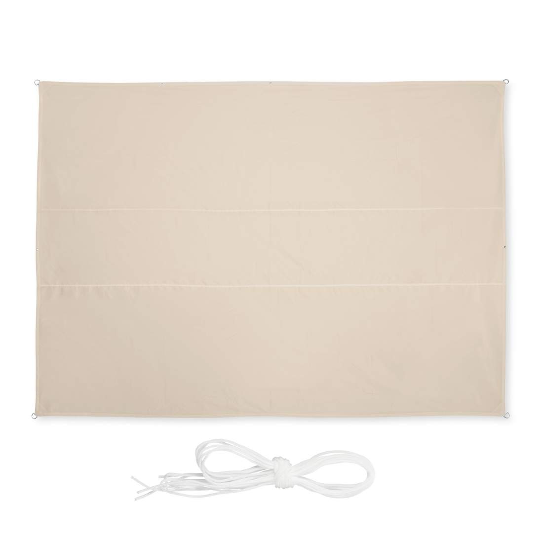 Rektangulärt beige skuggasegel – UV-skydd för uteplatser | Hem & Hobby | Pryloteket