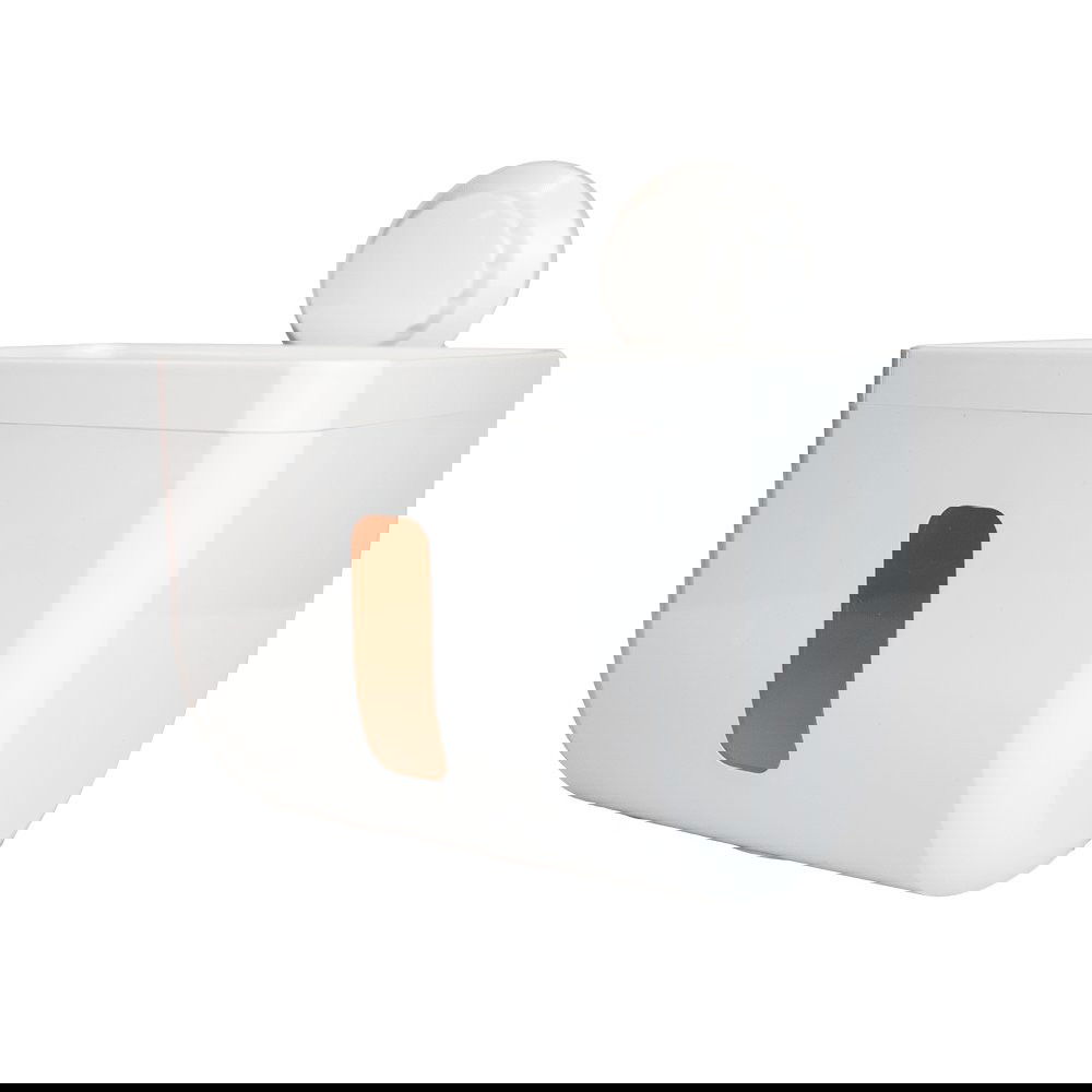 Toiletpapirholder med Hylde