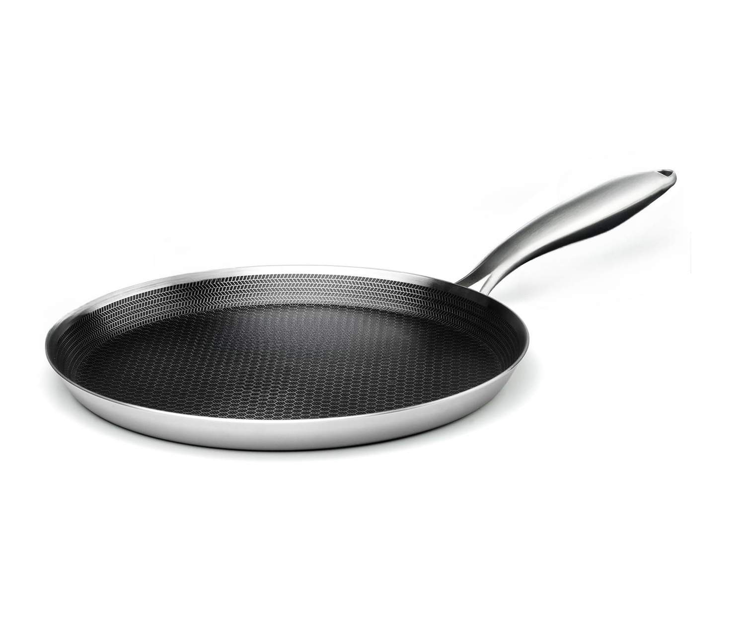 Pandekagepande i rustfrit stål, non-stick, Ø28 cm induktion
