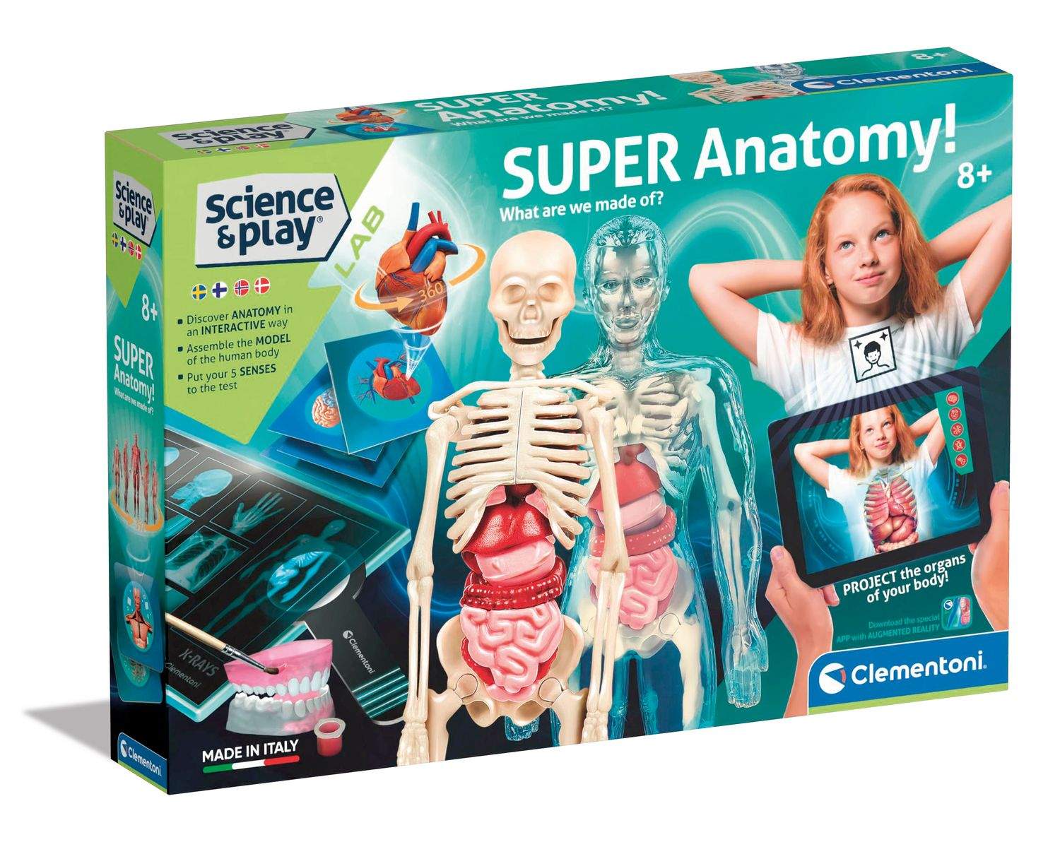 Clementoni Super Anatomy Vetenskapskit | Leksaker & Spel - Leksaker - Lekset | Pryloteket