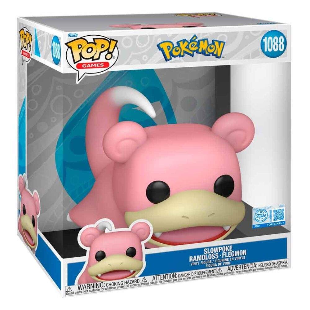 Jumbo Slowpoke pehmolelu, 25 cm ainutlaatuinen Pokémon-figuuri