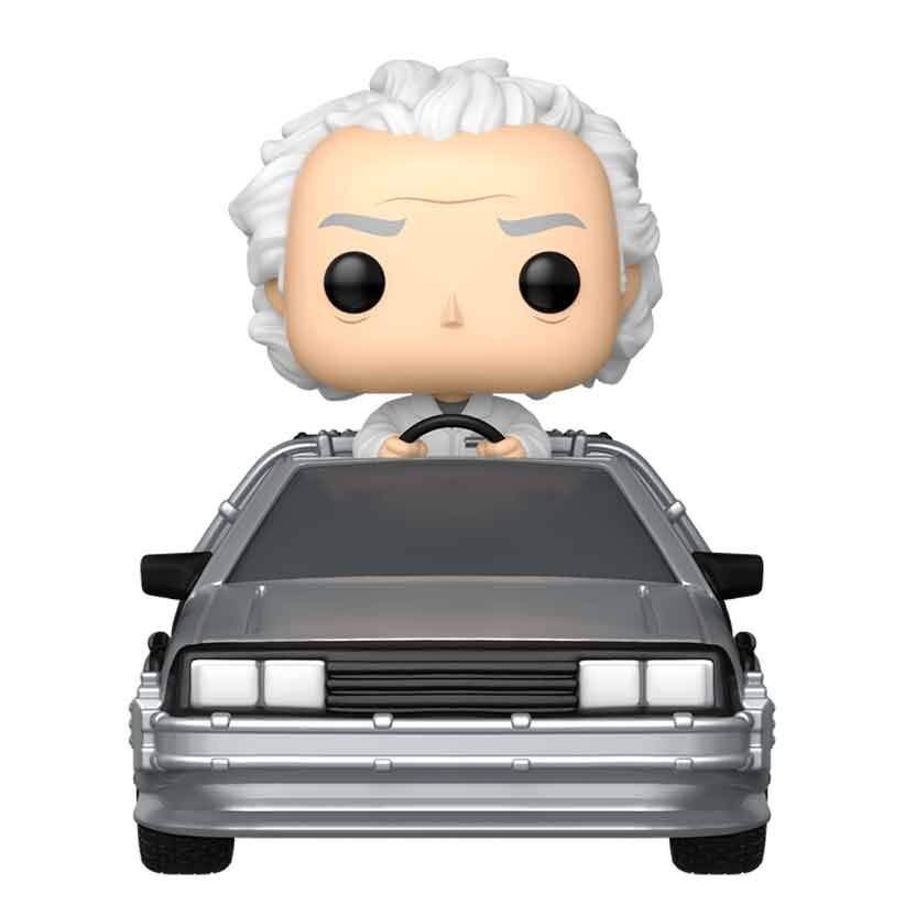 Time Machine Figure, Deluxe Back to the Future Doc, 7-tommer