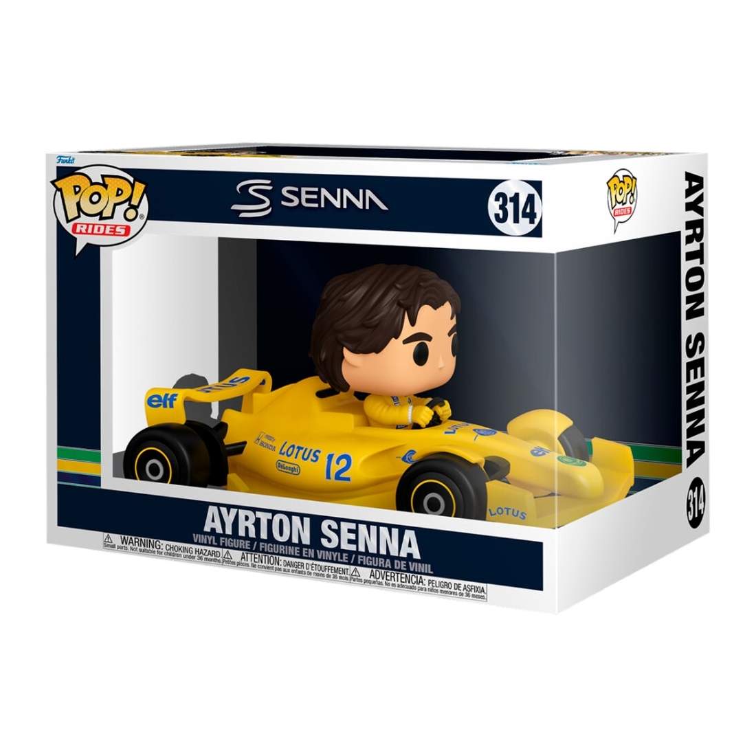 Super Deluxe Figurturer, Ayrton Senna Lotus-modell | Hem & Hobby | Pryloteket
