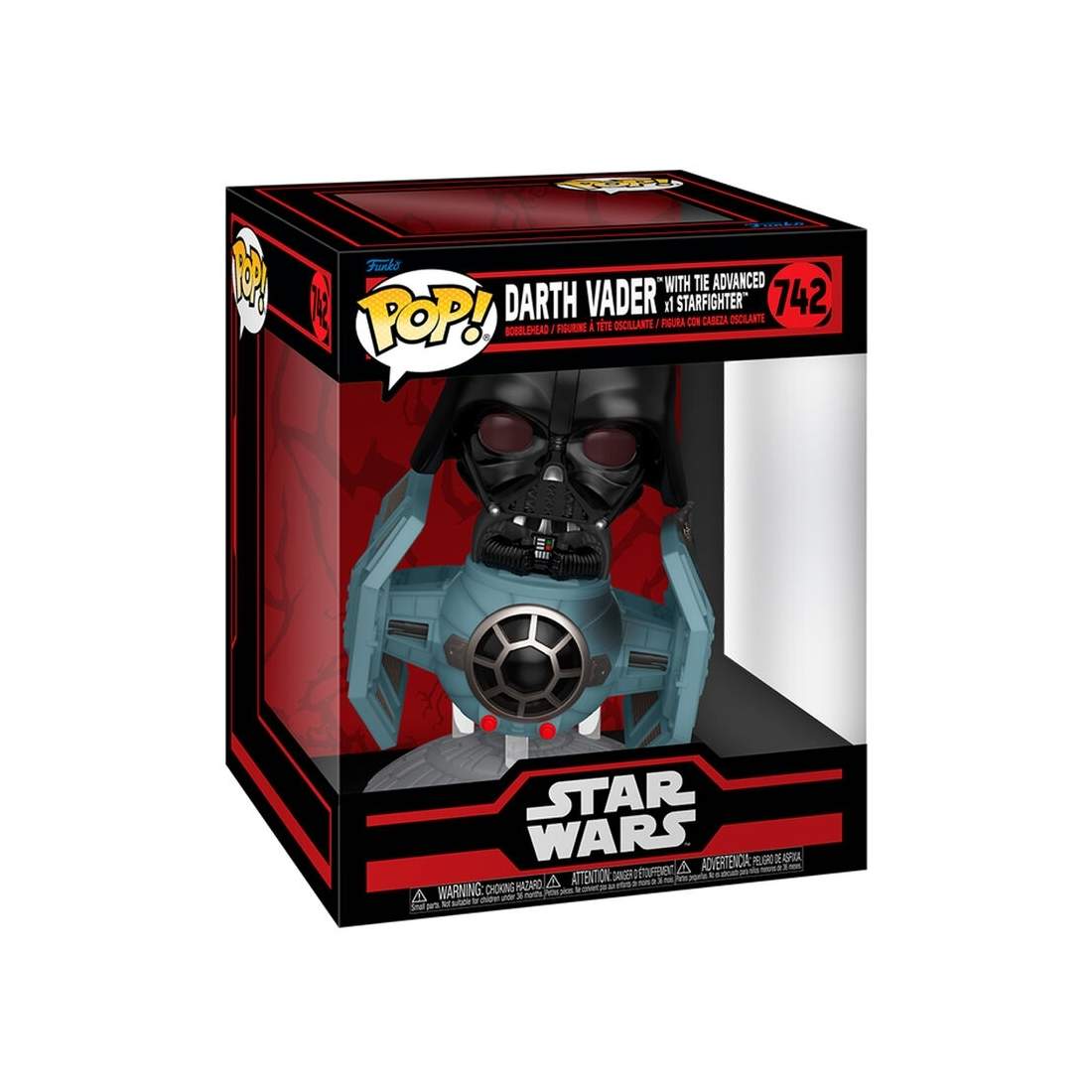 Star Wars Darth Vader-figur med Tie Advanced Starfighter | Hem & Hobby | Pryloteket