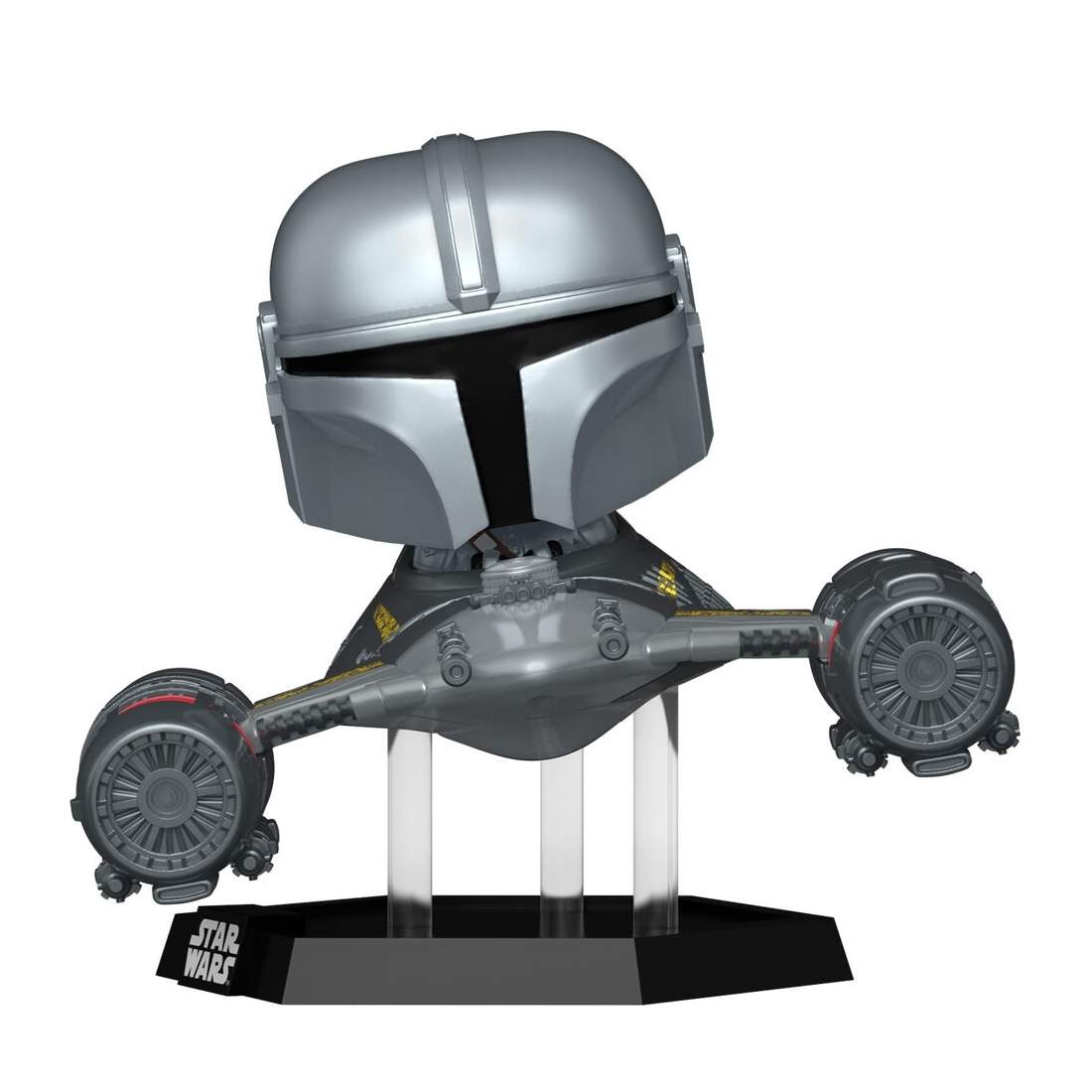 Mandalorian N-1 Starfighter Popfigur, Deluxe Edition | Hem & Hobby | Pryloteket