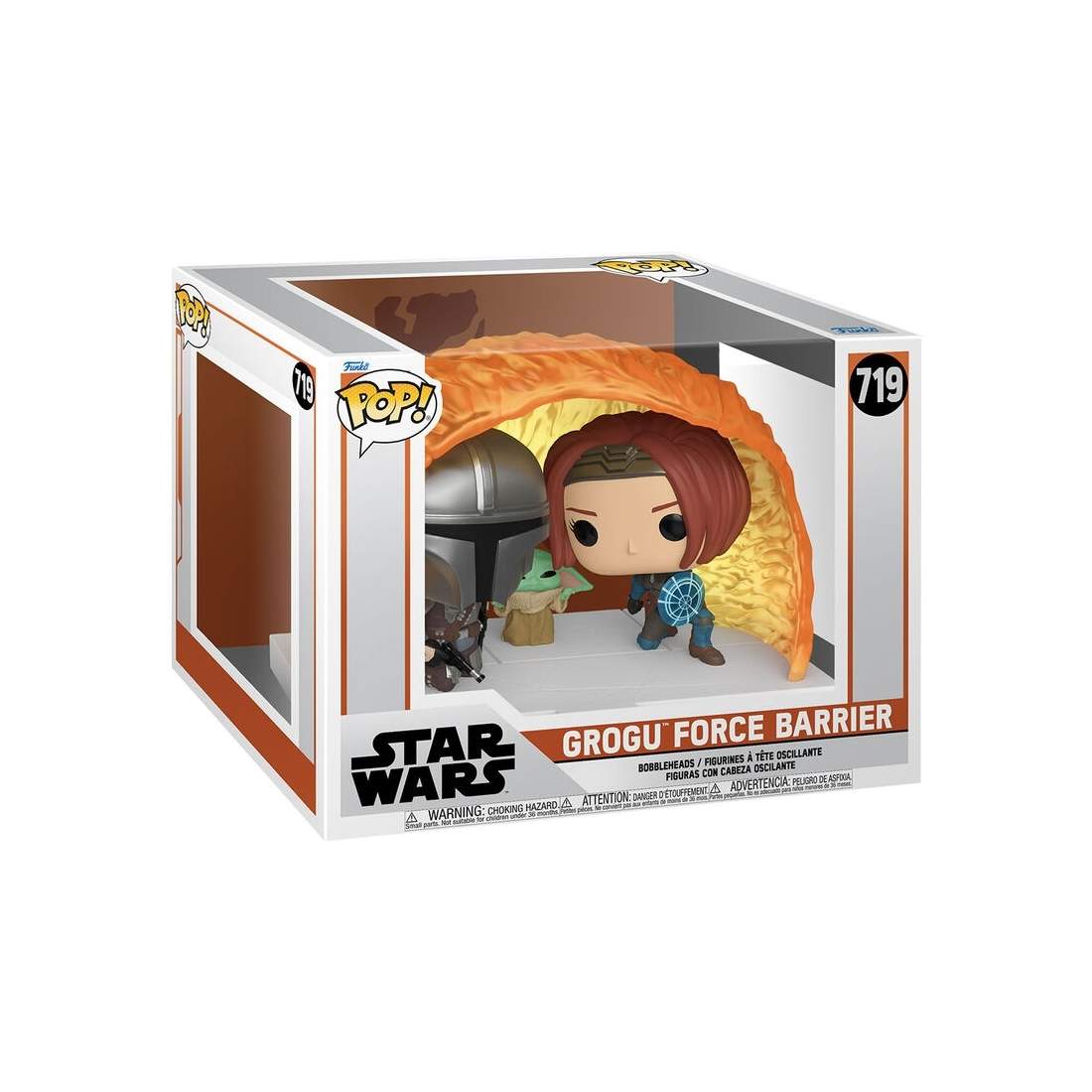 Star Wars Den Mandalorian Grogu Force Barrier samlarfigur | Hem & Hobby | Pryloteket