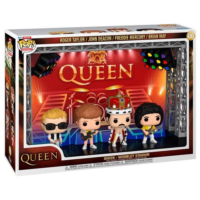POP Figure Moments Deluxe Queen Wembley Stadium -keräilykohde