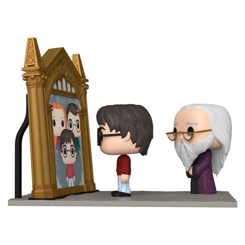 Harry Potter popfigur - Albus Dumbledore med Mirror of Erised