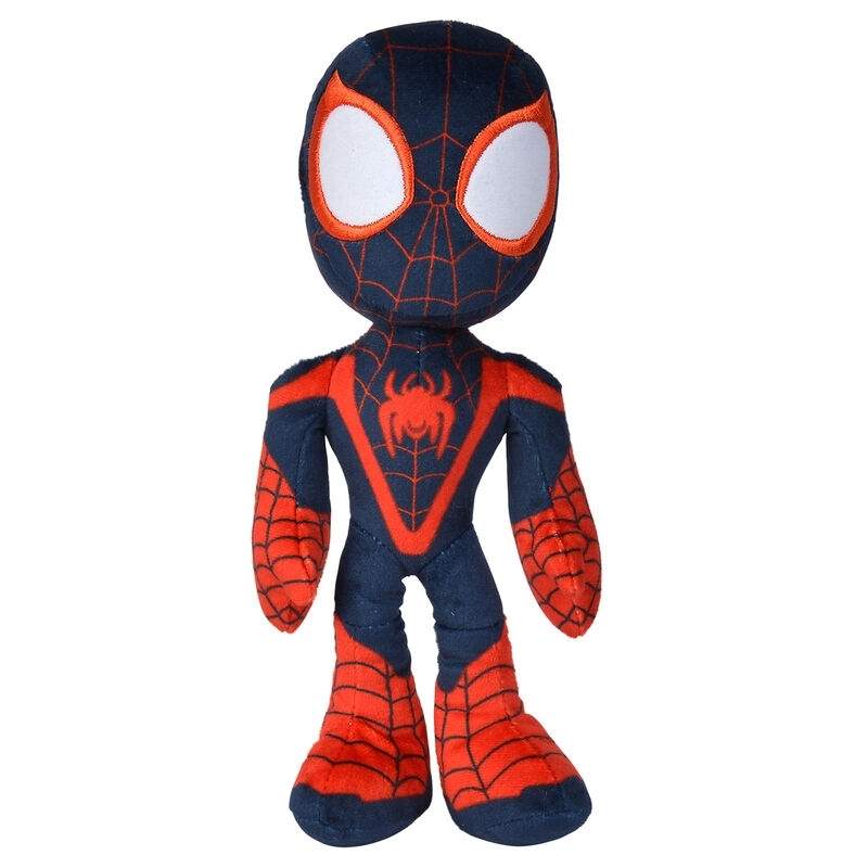 Miles Morales Spidey plyslegetøj, 25 cm blødt og nuttet