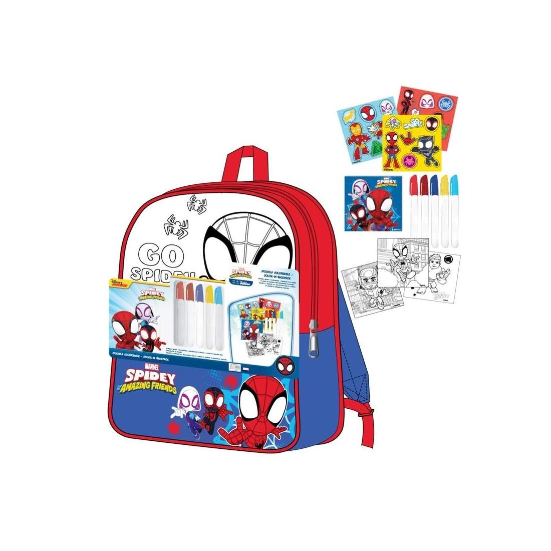 DIY Spidey Amazing Friends Ryggsäck Set för barn | Hem & Hobby | Pryloteket