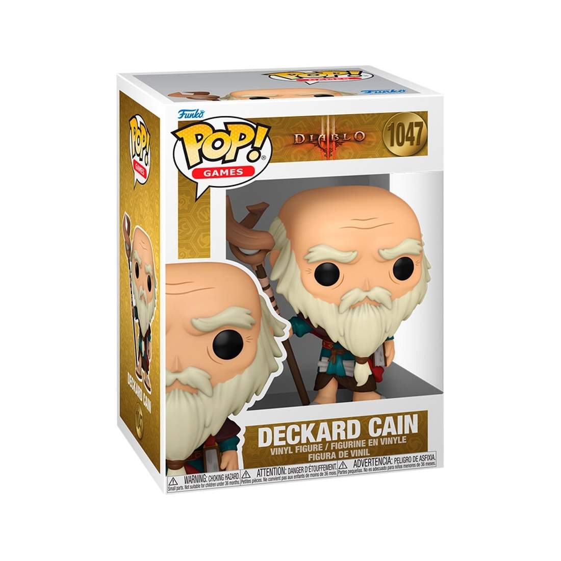 Diablo Deckard Cain POP-figur - samlarbar vinylleksak | Hem & Hobby | Pryloteket