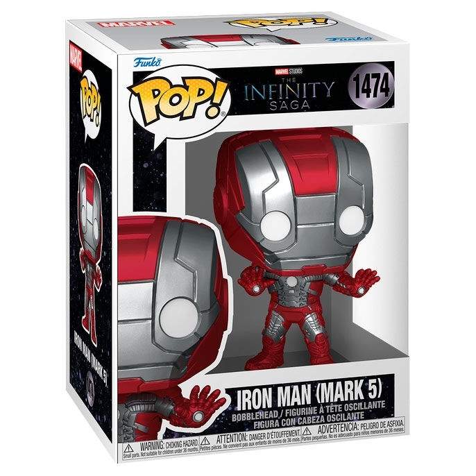 Iron Man Mark 5 figur, Marvel Infinity Saga Collectible