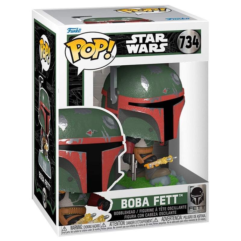 Star Wars Boba Fett Action Figur, 6-tommer samlerlegetøj