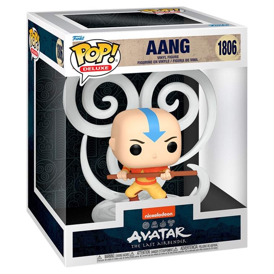 Avatar The Last Airbender Aang POP-figur, 3,75-tommer samleobjekt