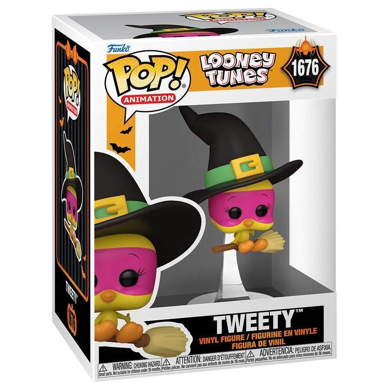Looney Tunes Tweety Pop figur, samlerlegetøj, 4 tommer