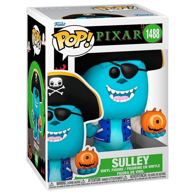 Disney Pixar Sulley plyslegetøj, 12-tommer blødt tøjdyr
