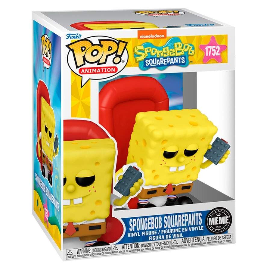 SvampeBob Firkant Premium memefigur, samlerlegetøj