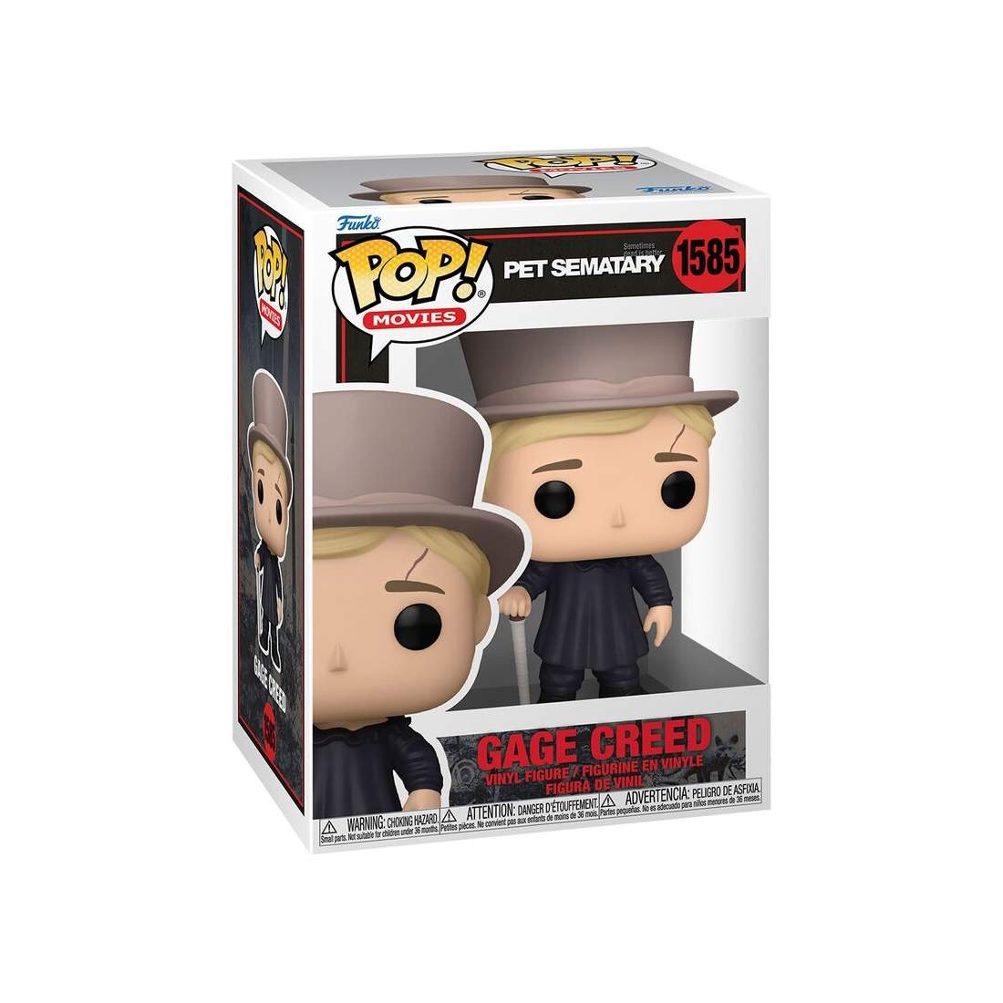 Pet Sematary Gage Creed-figur, samlarleksak, 6-tums | Hem & Hobby | Pryloteket