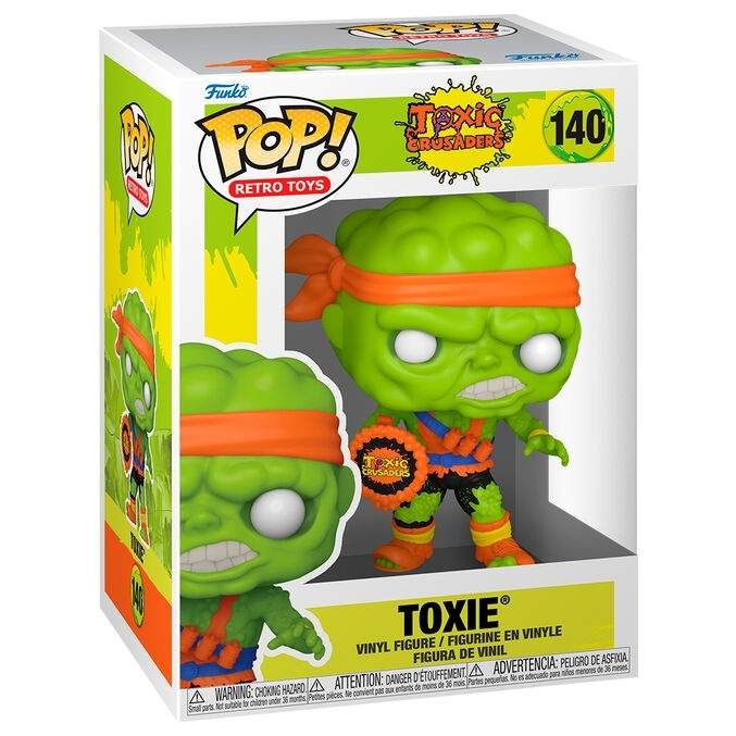 Toxic Crusaders Toxie Action Figur, 6-tommer samlerlegetøj