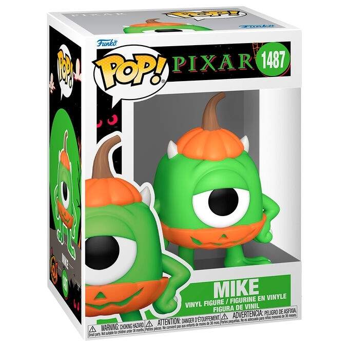 Disney Pixar Mike Wazowski figuuri, 6 tuuman keräilylelu