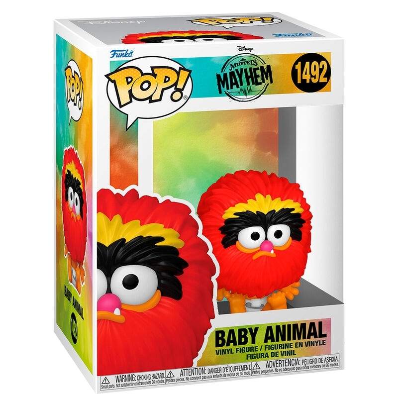 Muppet Baby Animal pehmolelu, pehmeä ja pehmoinen, 12 tuumaa