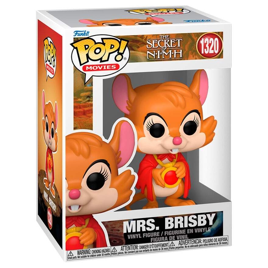 Hemmeligheden bag NIMH Mrs. Brisby Action Figur, 6-tommer samleobjekt