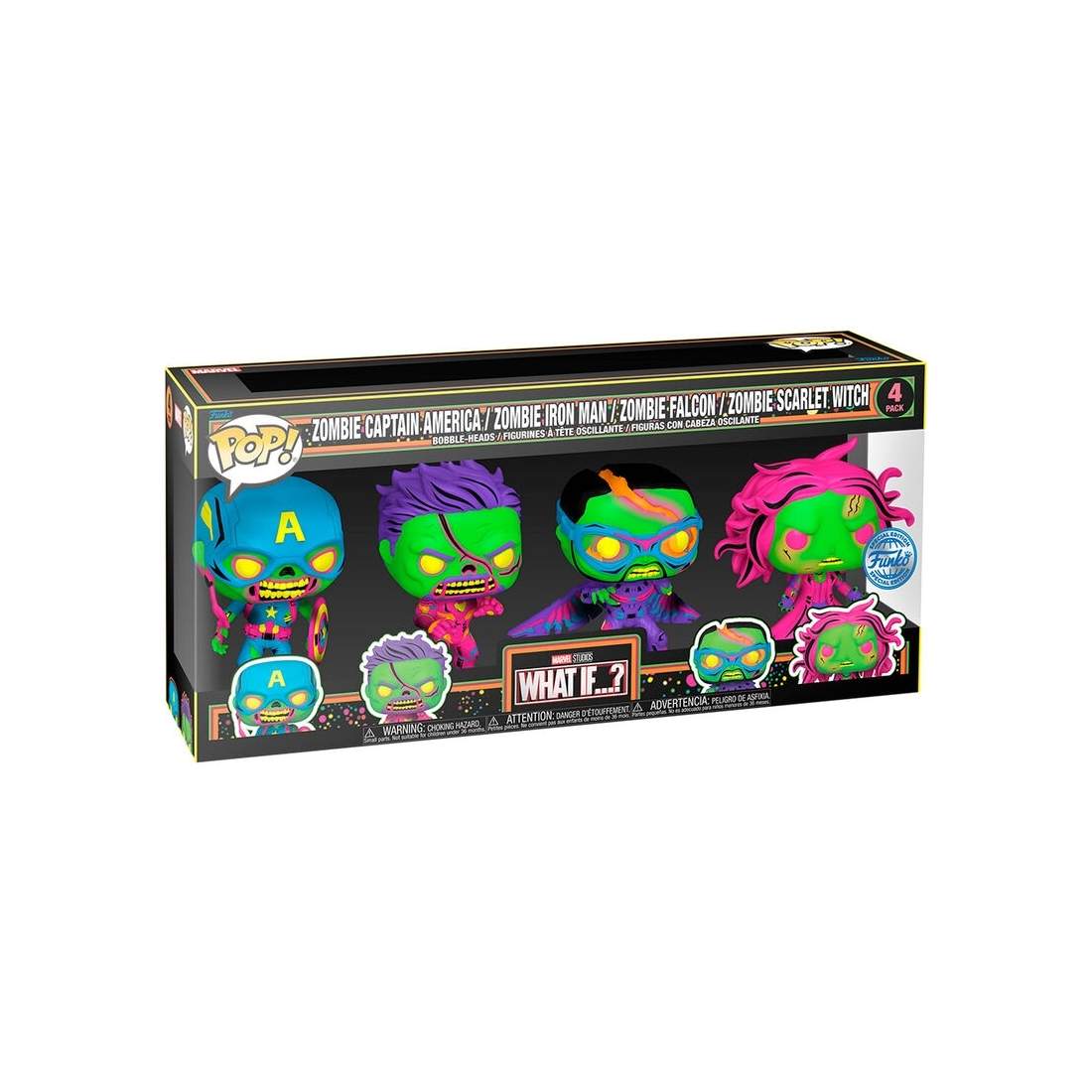 Marvel Vad händer om...? Exklusivt POP-paket - 4 samlarfigurer | Hem & Hobby | Pryloteket