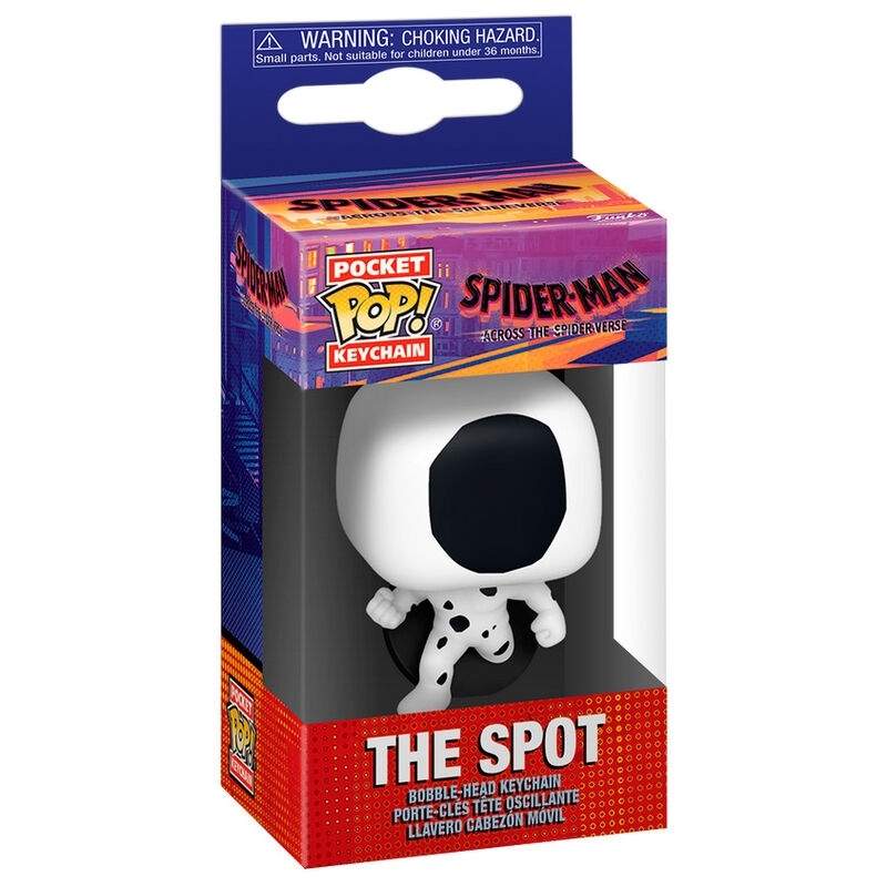 Pocket POP nøglering Marvel Spiderman The Spot, 2,5-tommer
