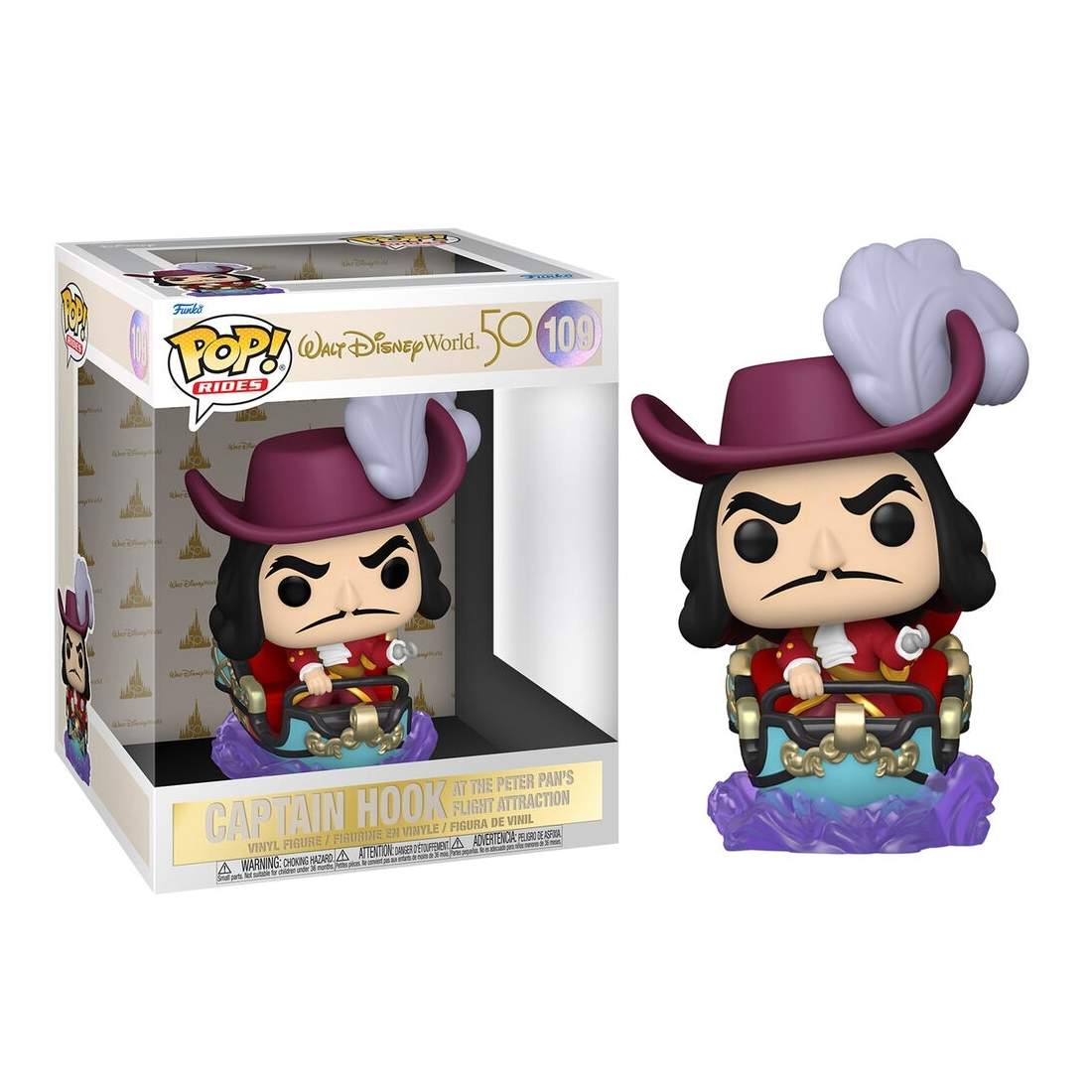 Disney World 50-årsjubileum Captain Hook Pop Figur | Hem & Hobby | Pryloteket