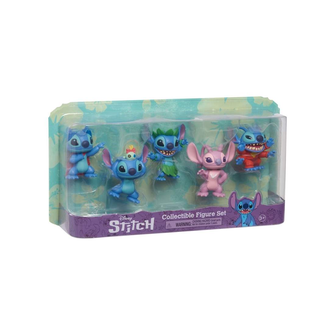 Stitch 5-figurspaket, 7 cm samlarleksaker | Hem & Hobby | Pryloteket