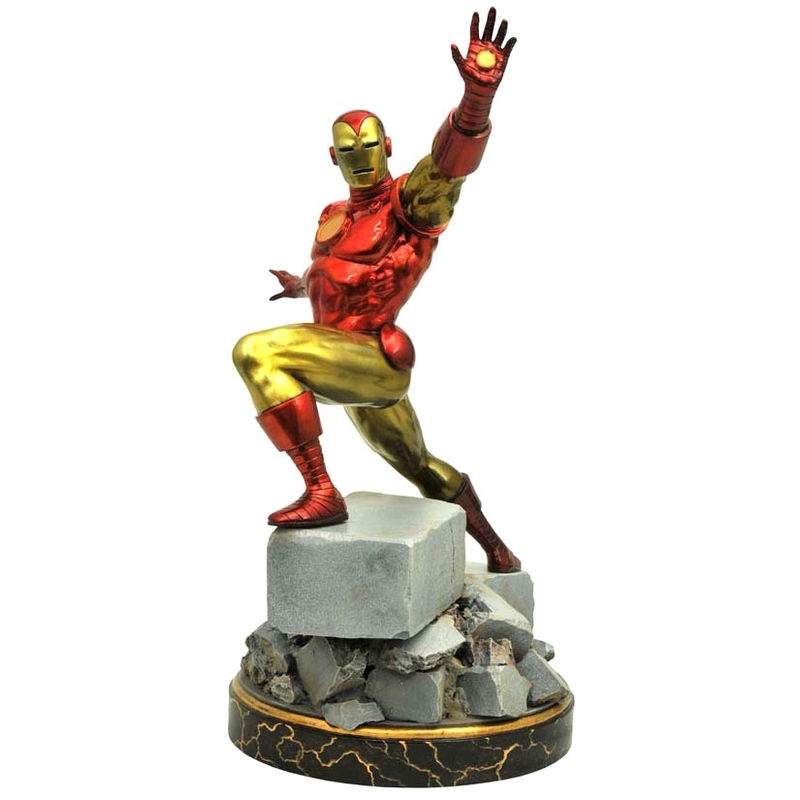 Iron Man Klassinen Patsas 35cm - Keräily Marvel Figuuri