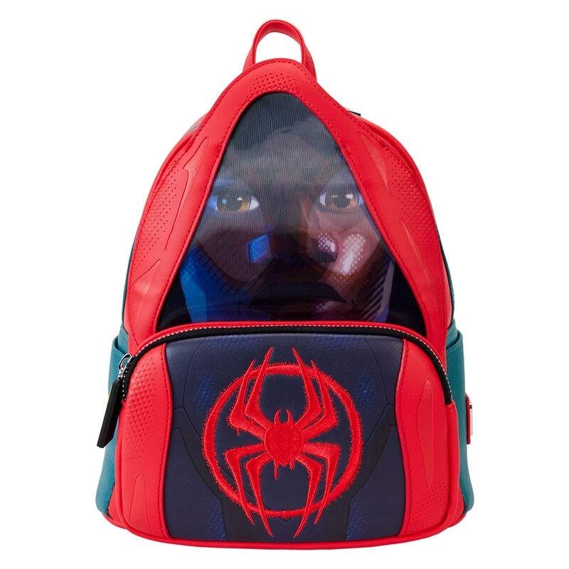 Miles Morales hættetrøje rygsæk, 26 cm, Marvel Spider-Verse Design