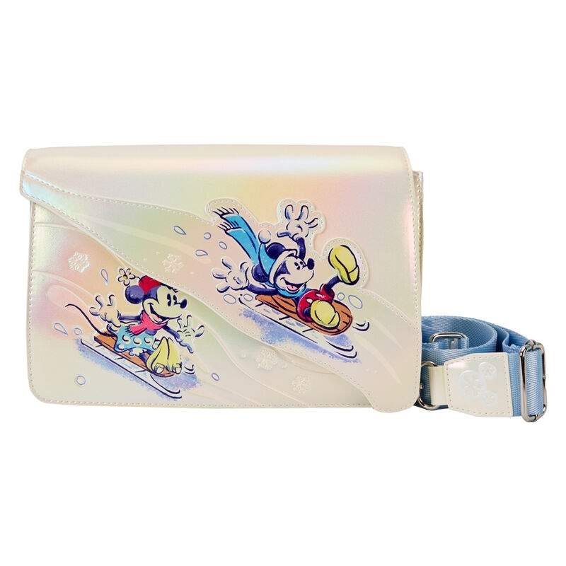 Mickey and Friends Winter Wonderland skuldertaske, stilfuldt design