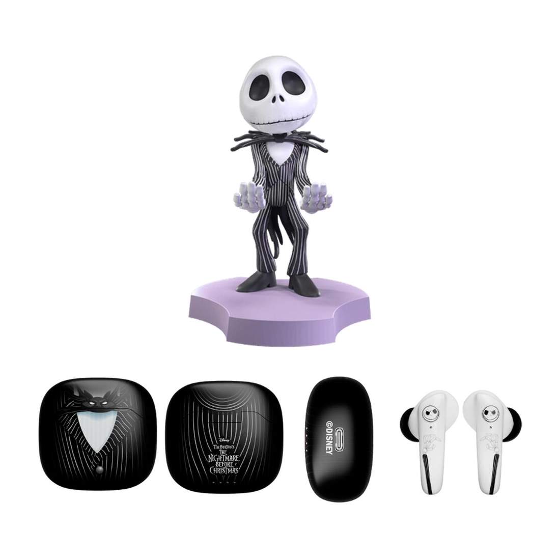 Nightmare Before Christmas Jack trådlösa hörlurar med kabel | Hem & Hobby | Pryloteket